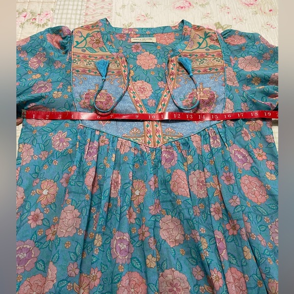 Spell Love Story Blouse in Sky Blue size S Excellent Condition - Picture 5 of 9